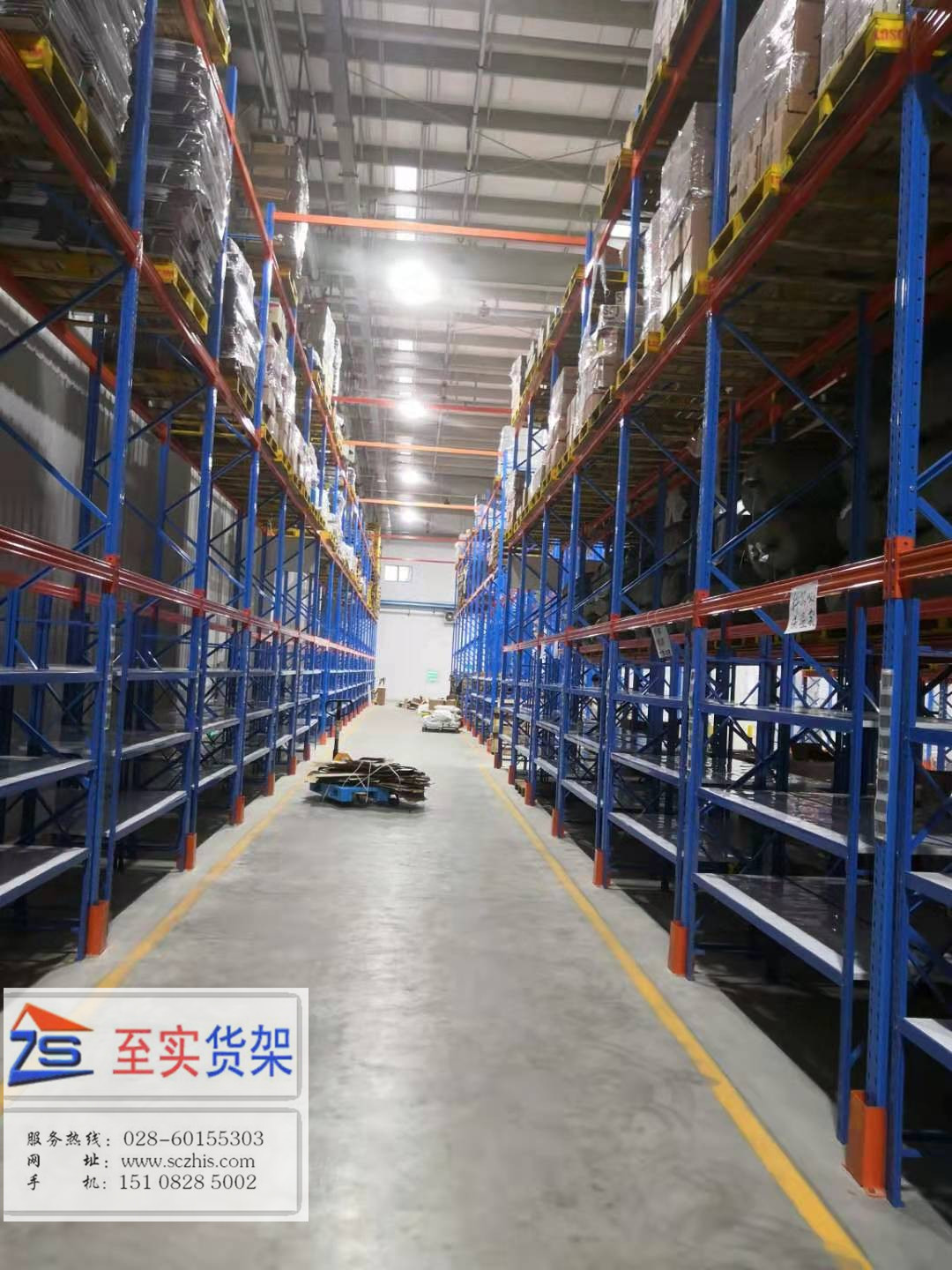 双流高位库配分拣区完工