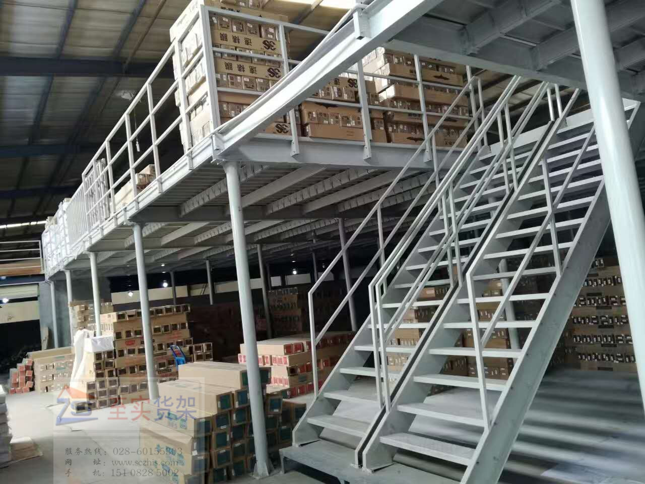 钢平台（非货架）结构图